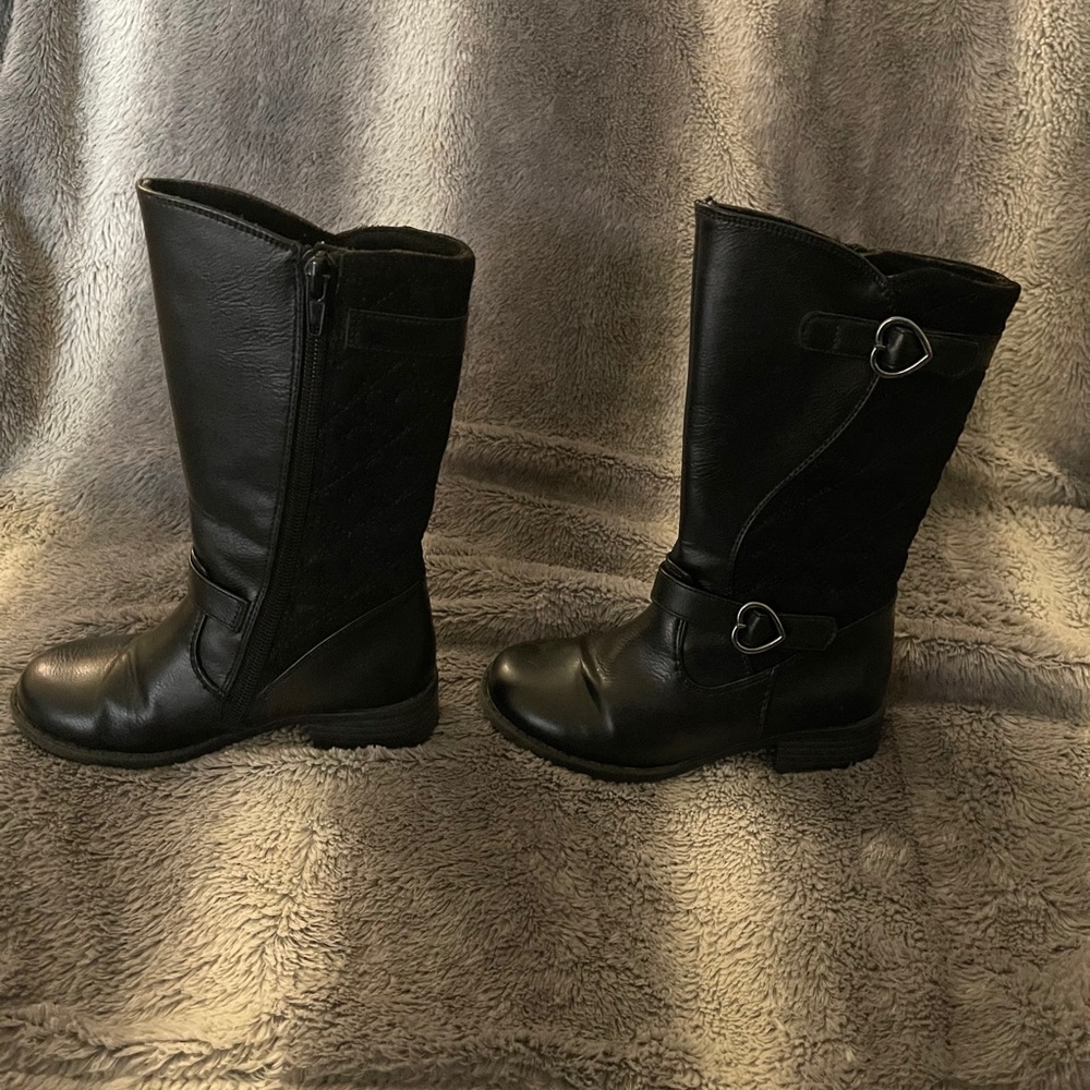 Black boots size 10C